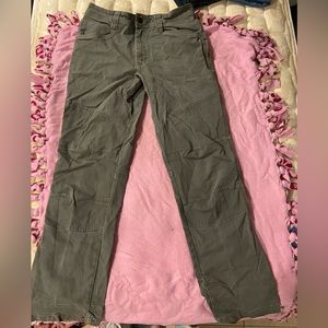 Gray wrangler cargo style pants